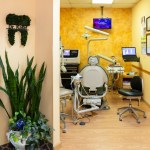 Operatory room with several certificates on the wall